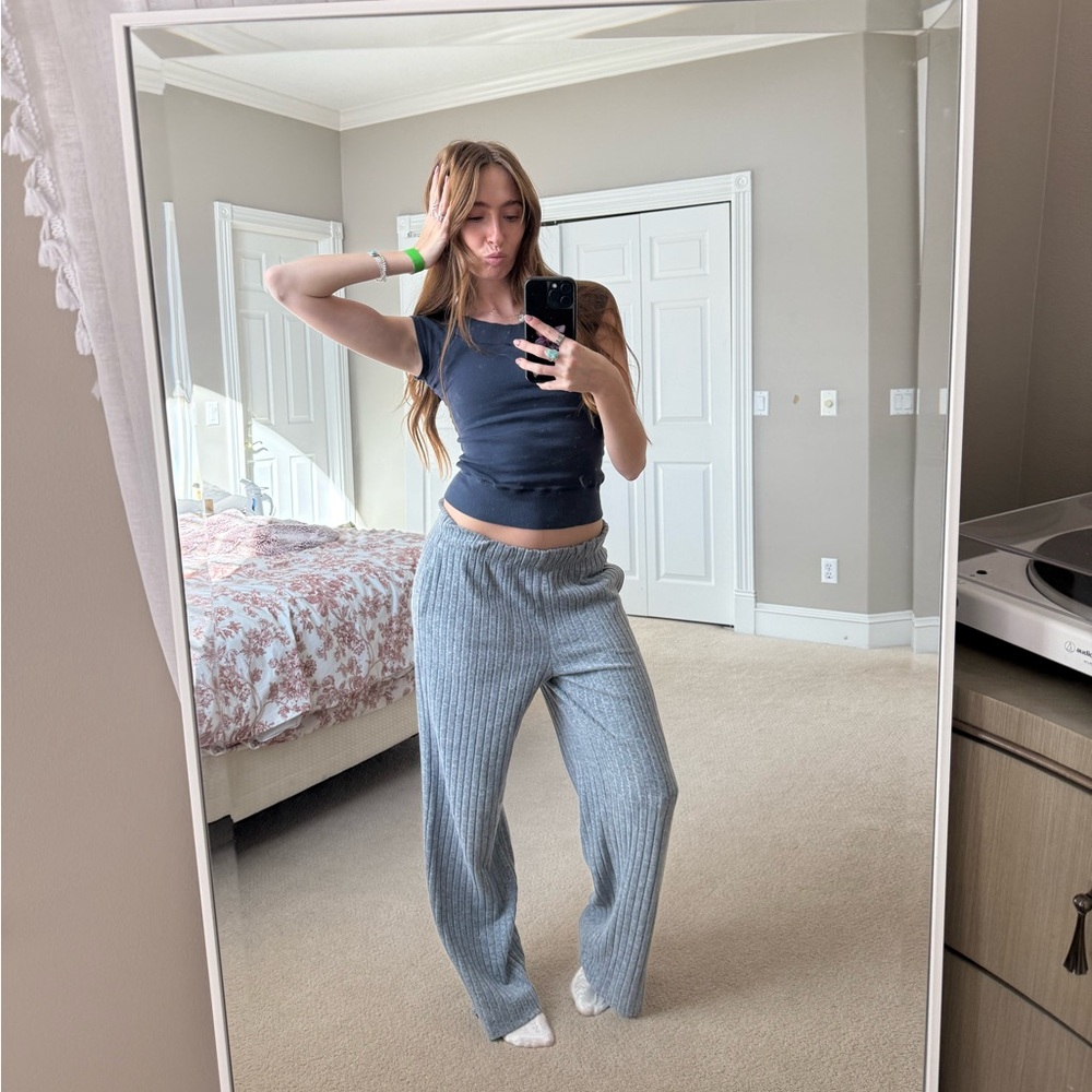 Gap body ribbed pants